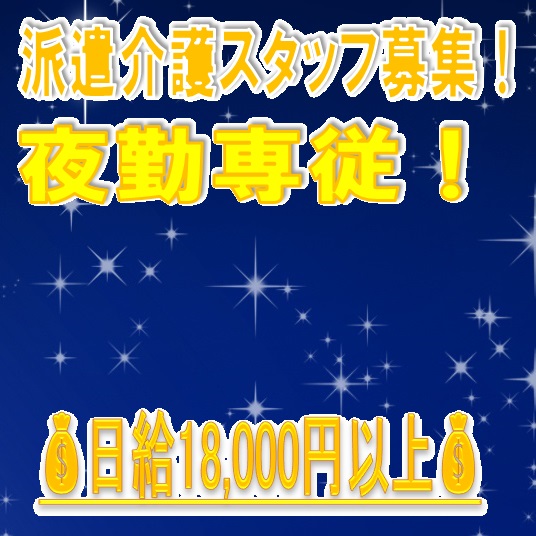 夜勤専従の介護職 時給1150円 週2 Ok 週払い制度あり Dis 埼玉県久喜市 株式会社プラスワーク 派遣社員 らくジョブ